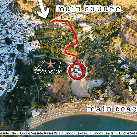 Lindos Seastar Apartment ภายนอก รูปภาพ