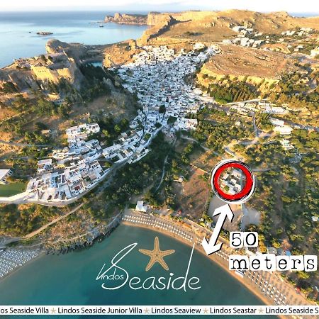 Lindos Seastar Apartment ภายนอก รูปภาพ