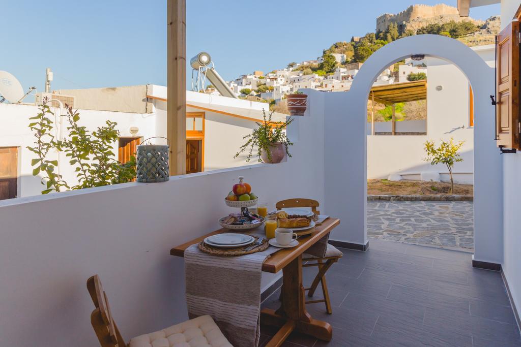 Lindos Seastar Apartment ภายนอก รูปภาพ