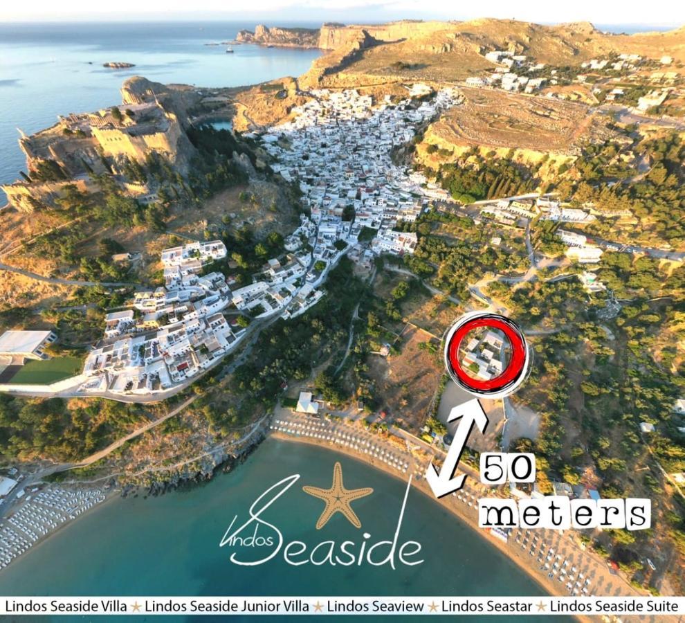 Lindos Seastar Apartment ภายนอก รูปภาพ